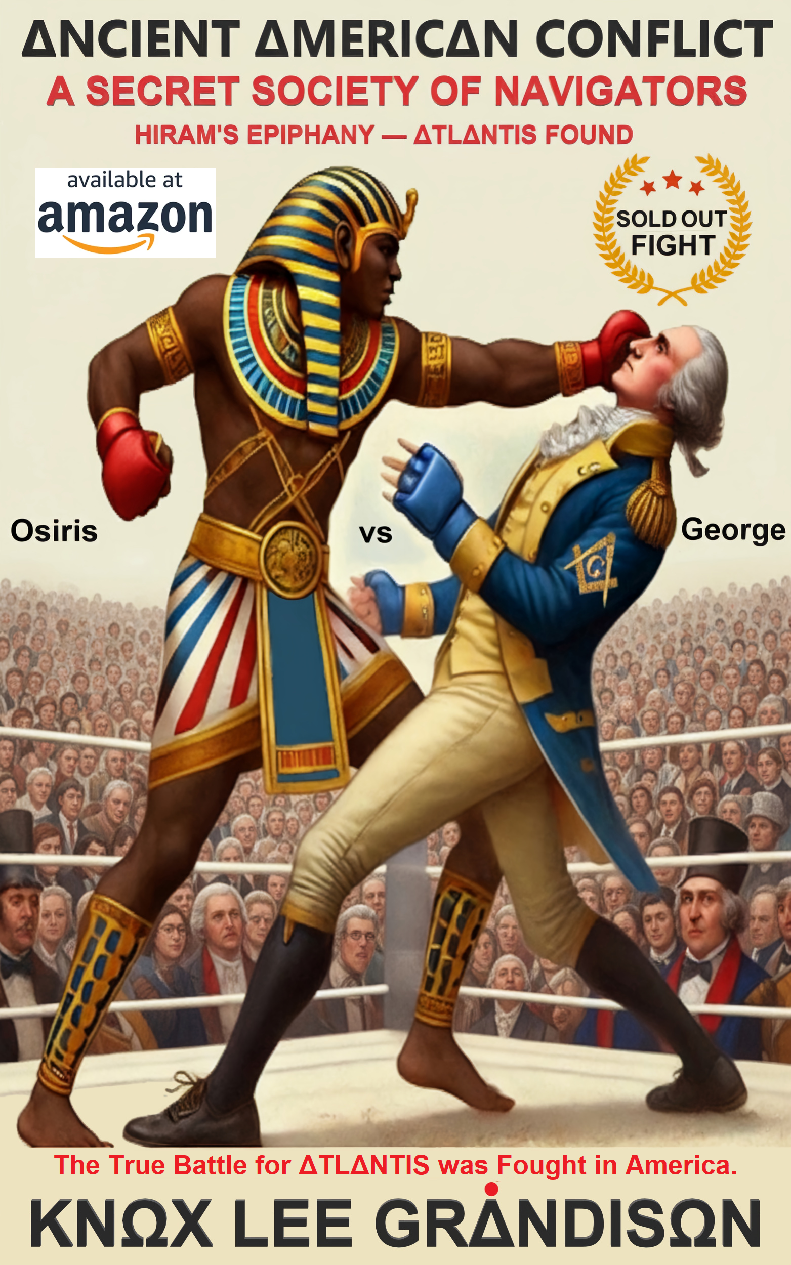 Ancient American Conflict eBook Cover KDP English Sold-Out